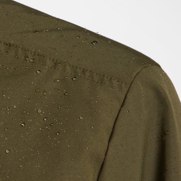 Hurley Timber Jacket Full Zip Hooded Rain Jacket - Picture 8 of 8